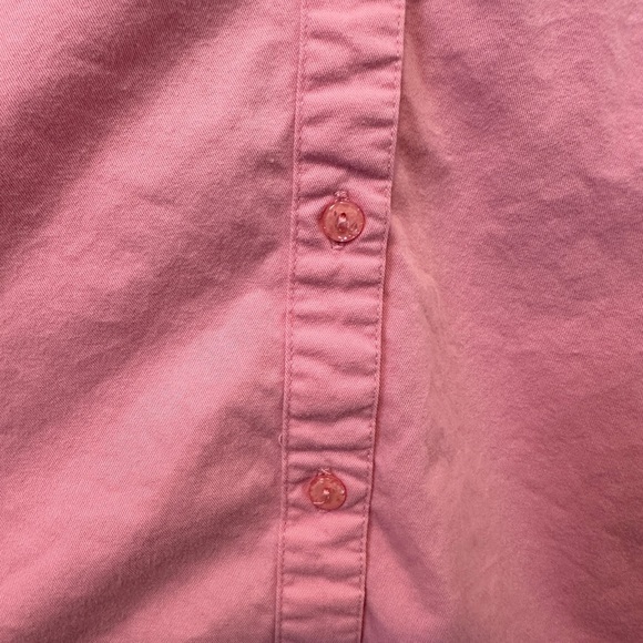Wrangler Western Breast Cancer Pink Button Down Long Sleeve Shirt Size Large - Picture 5 of 12